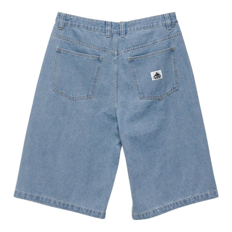 Xlarge Baggy Bull Denim 91 Short - Mid Blue