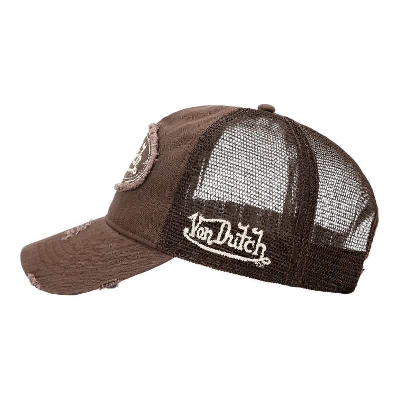 Von Dutch Unconstructed Cap - Dark Taupe