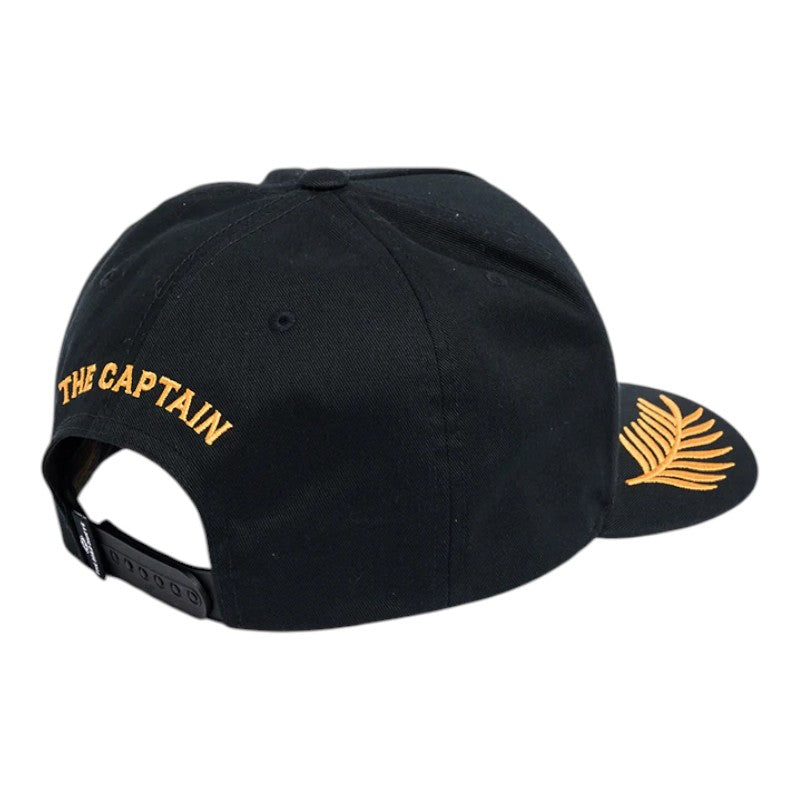 Mad Hueys The Sea Captain Twill Snapback - Black