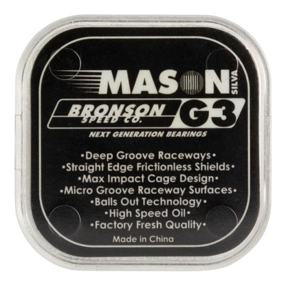Bronson Speed Co G3 Bearings - Mason Silva