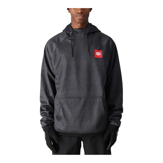 686 Men’s Bonded Fleece Pullover Hoody 2025 - Black Ripstop