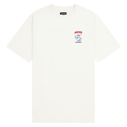 Huffer Block Tee 220/Fizzin - Chalk