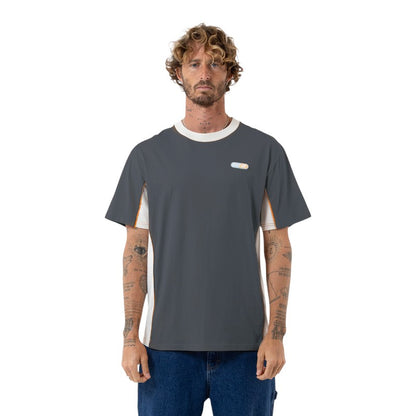 Santa Cruz Oval 73 Dot Badge Tee - Dark Grey