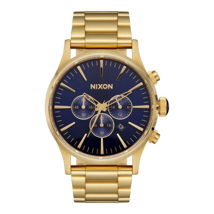 Nixon Sentry Chrono - Gold/Blue Sunray