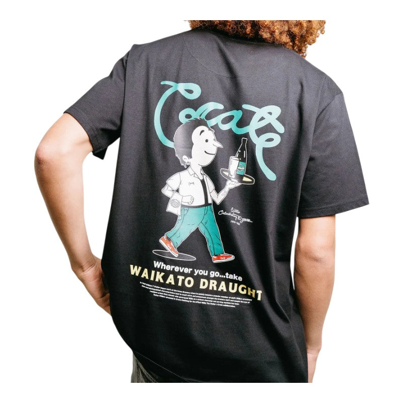 Crate X Willie The Waiter Remix Tee - Black