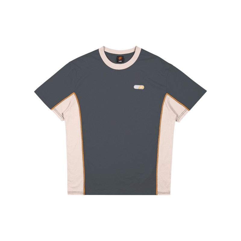 Santa Cruz Oval 73 Dot Badge Tee - Dark Grey