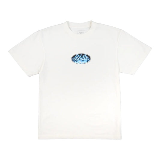 April Clear Flame Tee - White