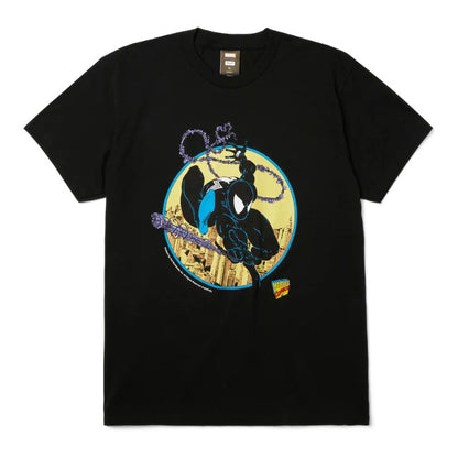 HUF X Spiderman Three Hundred Tee - Black