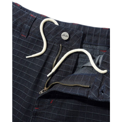 Butter Big Grid Denim Shots - Overdyed Black