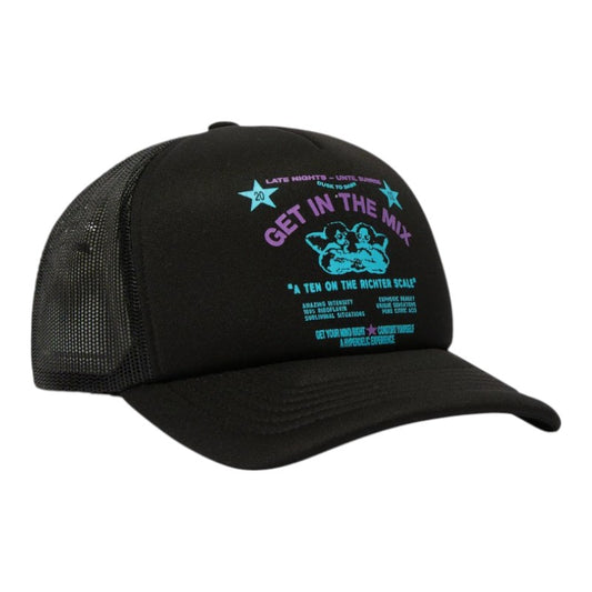 HUF After Midnight Trucker Cap - Black