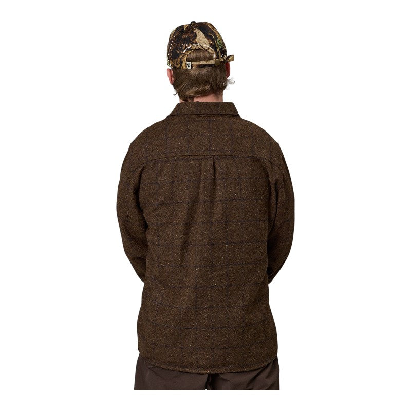 J.A.F Shoreman Snap Shirt - Brown Check
