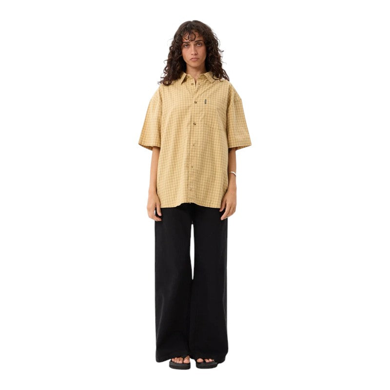 Afends Lo-Fi Shirt - Corn Check