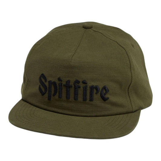 Spitfire Molotov Script Snapback - Olive