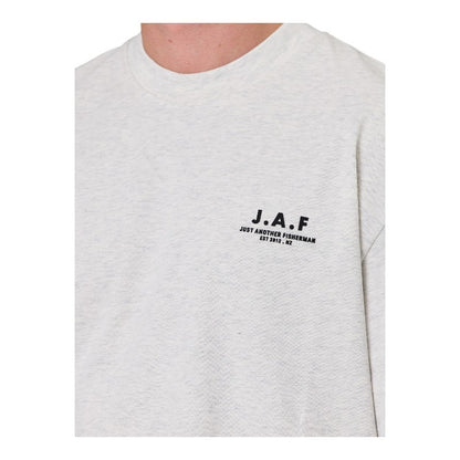 J.A.F Heavy Shore Tee - Silver Marle