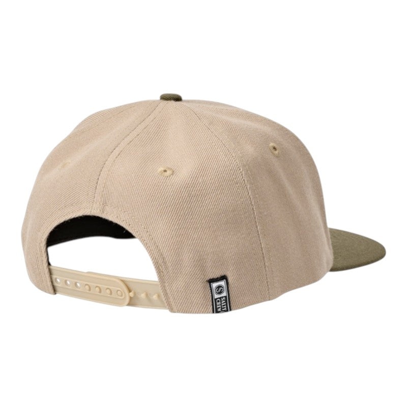 Salty Crew Tako Club Snapback - Natural/Olive