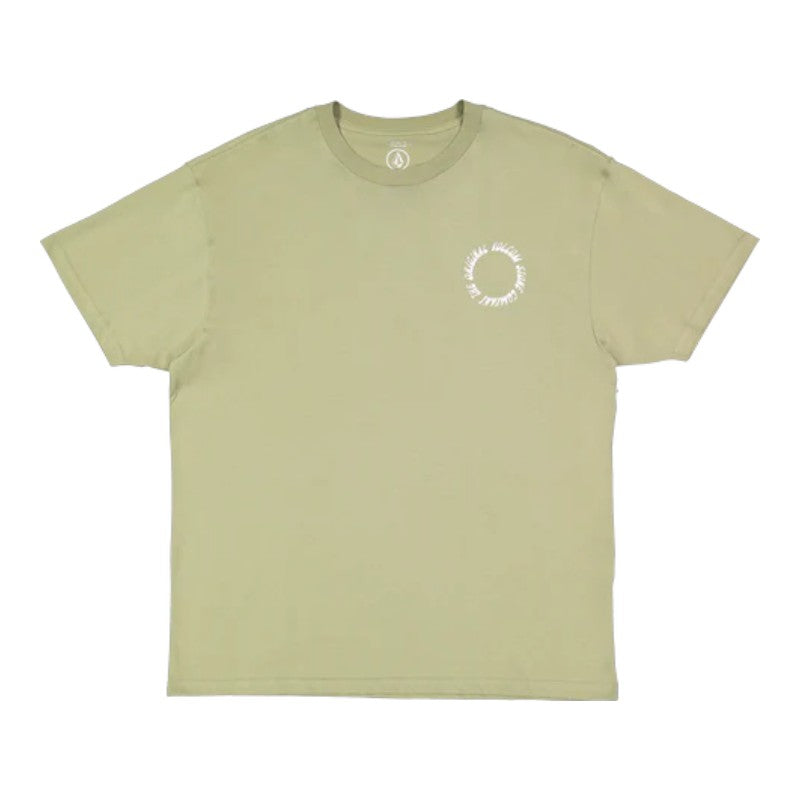 Volcom Round Out Tee - Green Tea