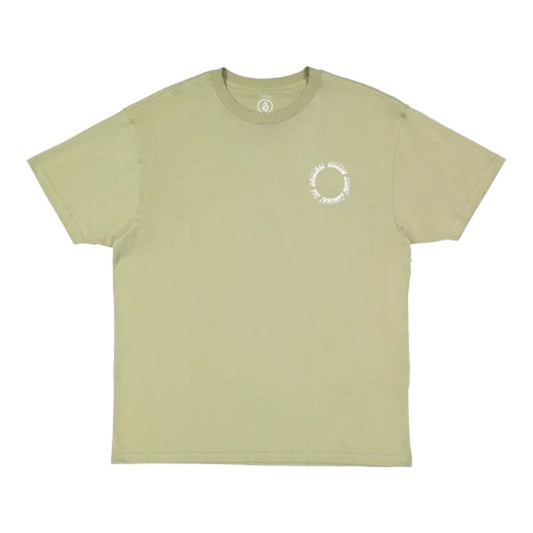 Volcom Round Out Tee - Green Tea