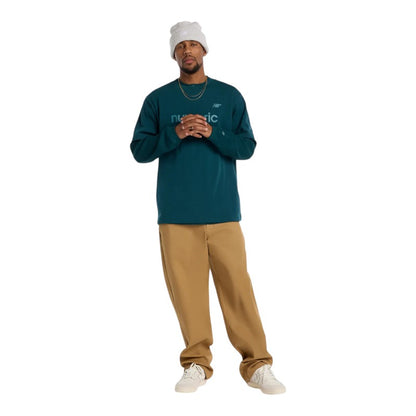 New Balance Numeric Cotton Tee - Medusa Green