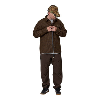 J.A.F Shoreman Snap Shirt - Brown Check