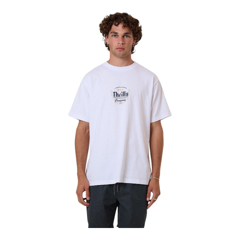 Thrills OG Strength Merch Fit Tee - White