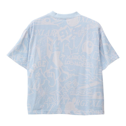 Xlarge Allover Gorilla Fit Tee - Dusty Ice