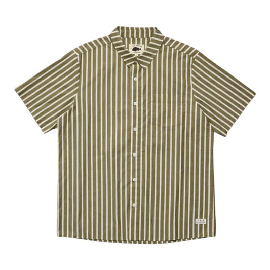 J.A.F Ballast Shirt - Khaki Stripe