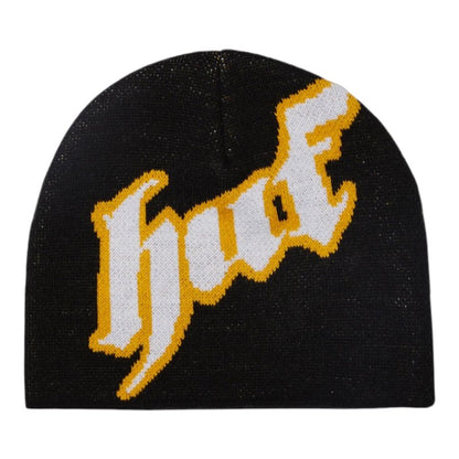 HUF Sector Skull Beanie - Black