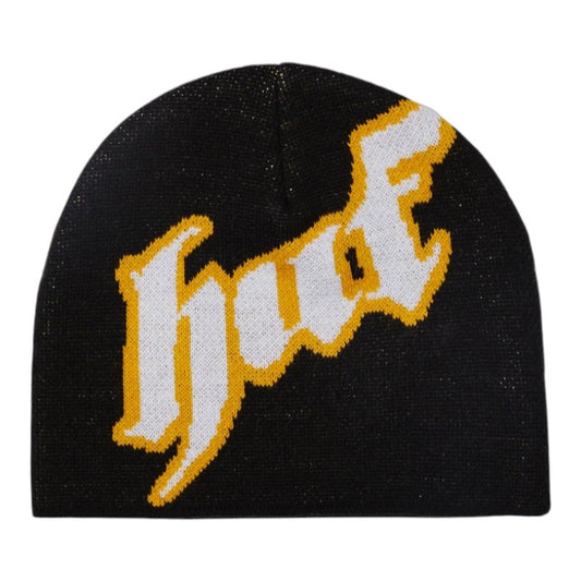 HUF Sector Skull Beanie - Black