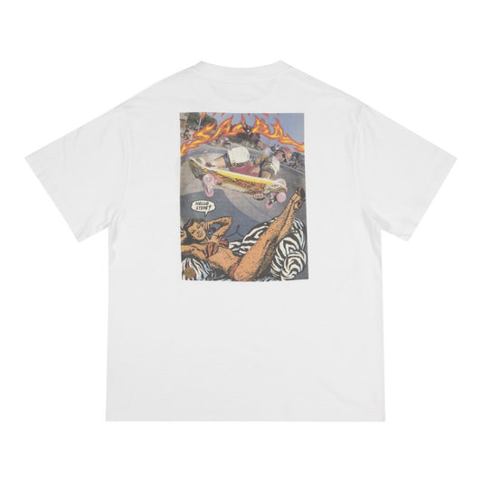 Santa Cruz Salba Hello Ad Tee - White