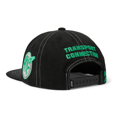 HUF Transport Connection Snapback - Black