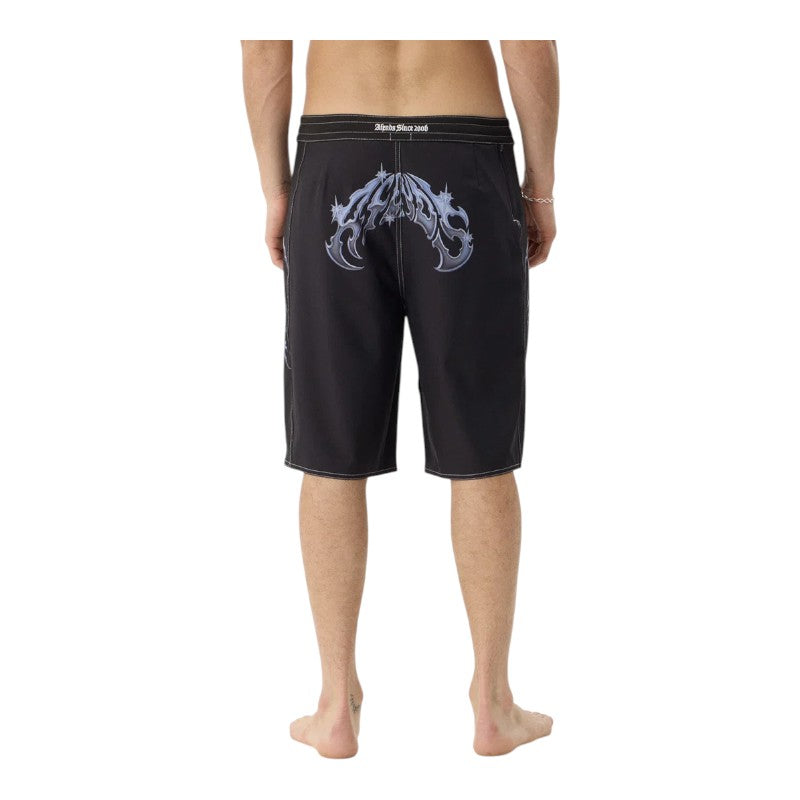 Afends Scorpius Surf Related V2 Boardshort - Black