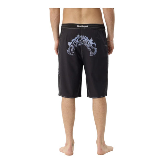 Afends Scorpius Surf Related V2 Boardshort - Black