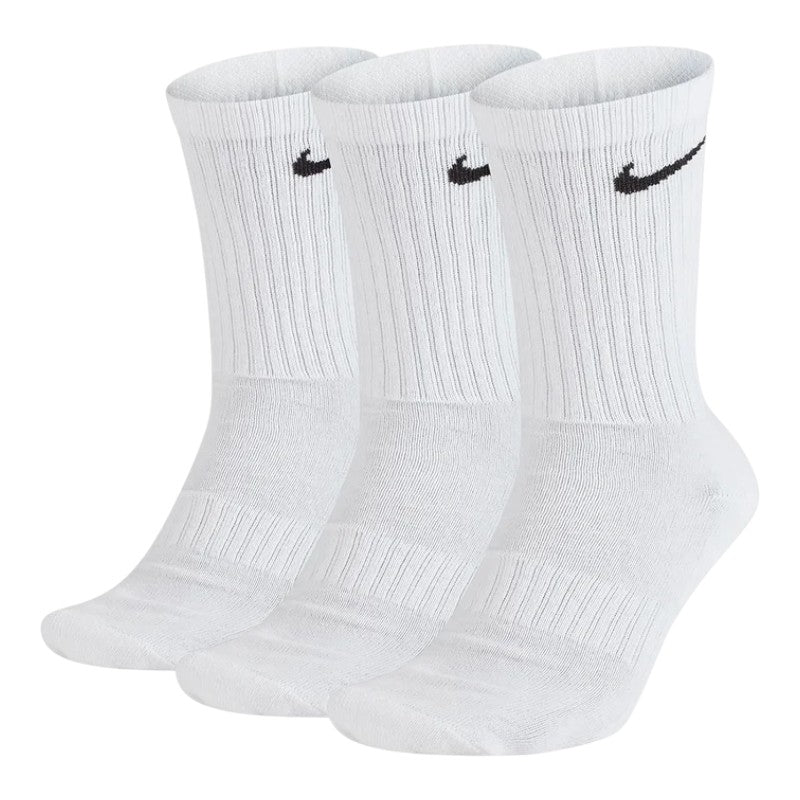 Nike Everyday Cush Crew Socks 3 Pack - White