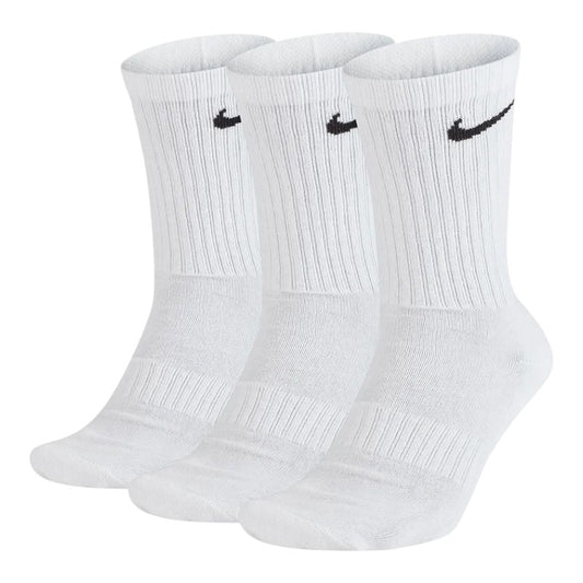 Nike Everyday Cush Crew Socks 3 Pack - White