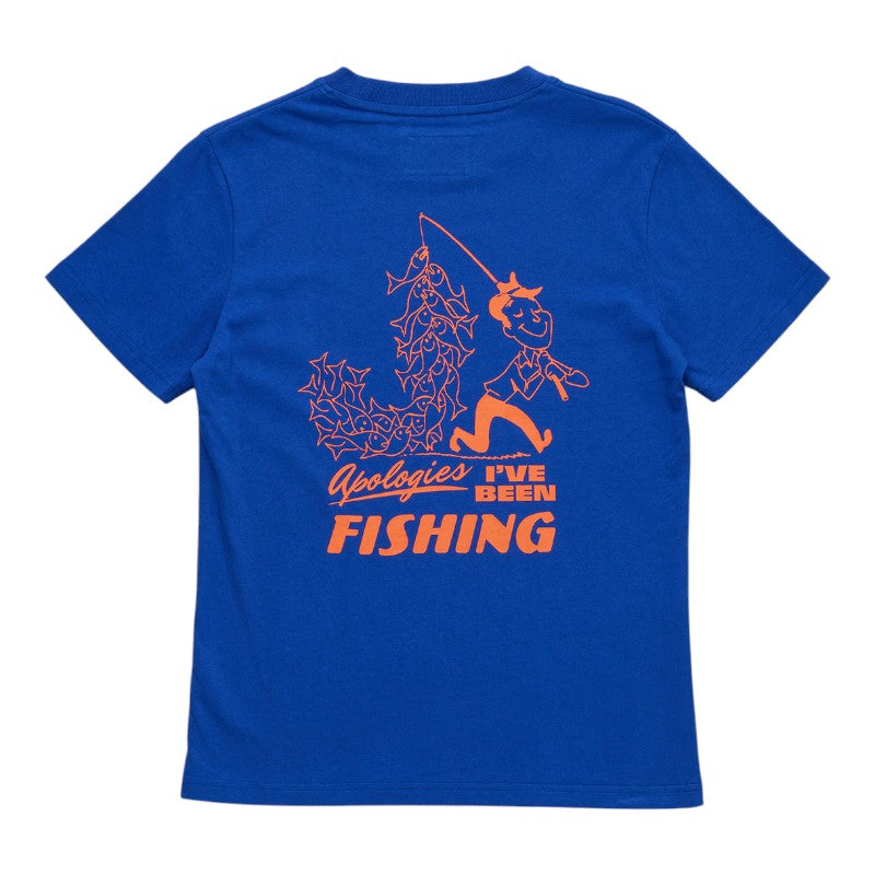 J.A.F Youth Apologies Tee - Cobalt