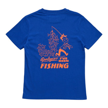 J.A.F Youth Apologies Tee - Cobalt