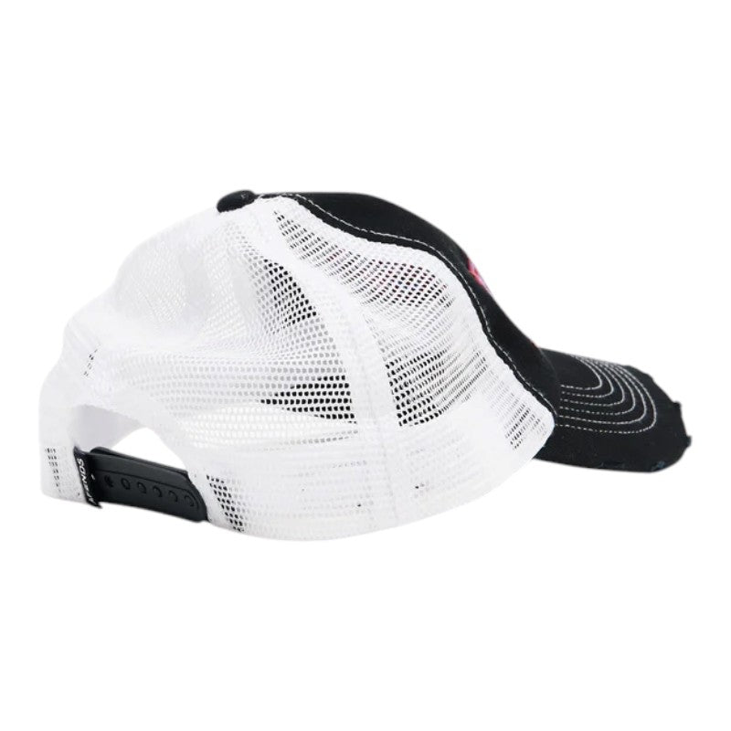Afends Mot Six Panel Cap - Stone Black
