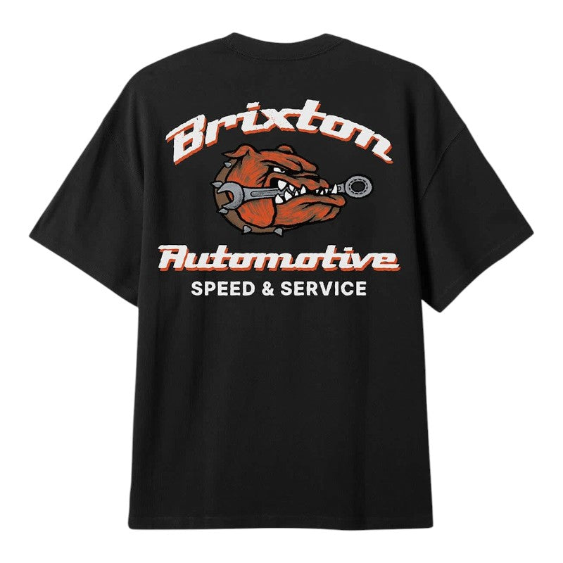 Brixton Brewster Oversized Tee - Black