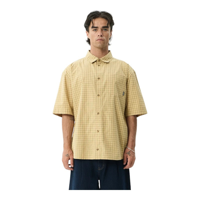 Afends Lo-Fi Shirt - Corn Check