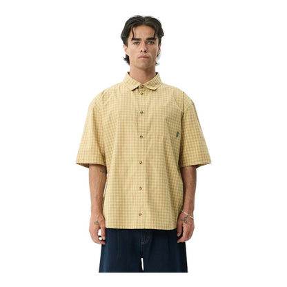 Afends Lo-Fi Shirt - Corn Check