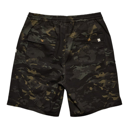J.A.F Dinghy Shorts - Black Camo