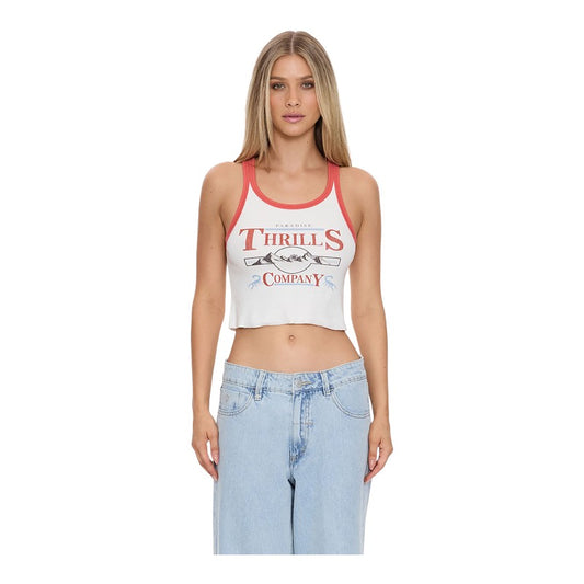Thrills Touch The Sky Tank - Dirty White