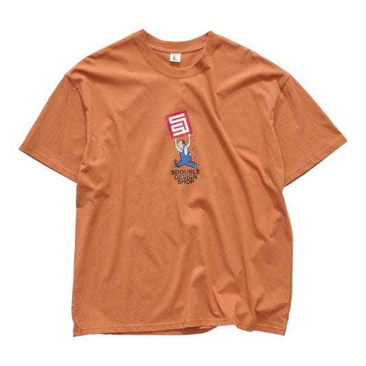 SDouble Overall Tee - Spice