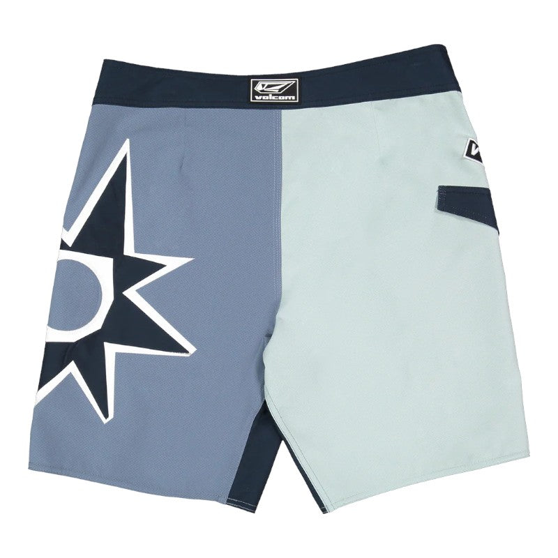 Volcom Youth St4r G4zer Mod Boardshorts - Blue Wash