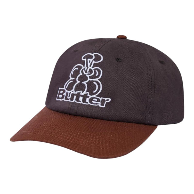 Butter Goods Bugs 6 Panel Cap Redwood/Rust Cheapskates