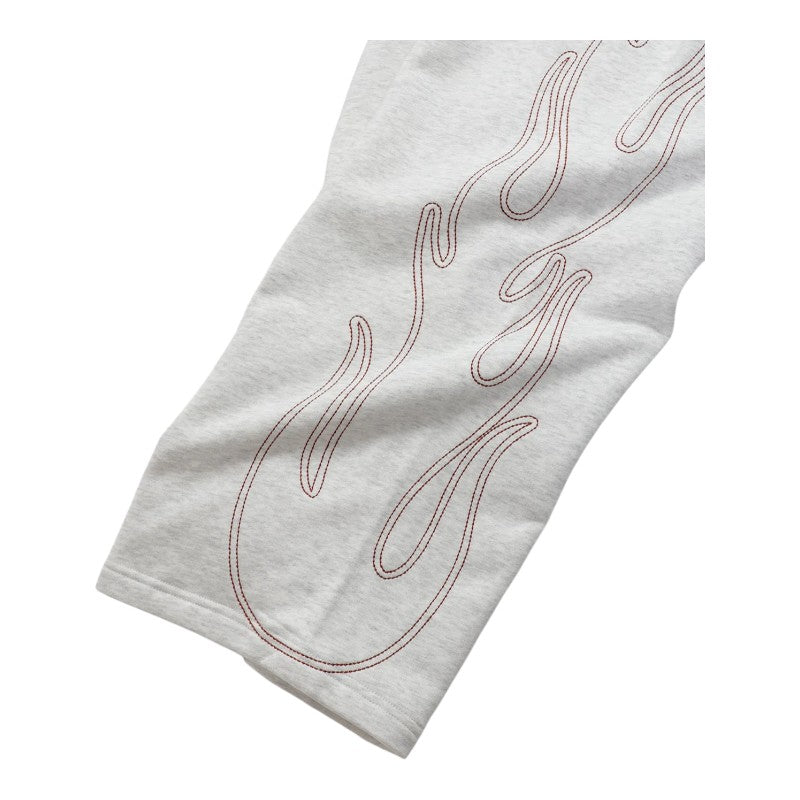 Butter Goods Flame Fleece Pants - Ash