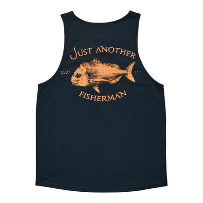 J.A.F Snapper Singlet - Navy
