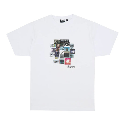 Afends Framed Boxy Tee - White