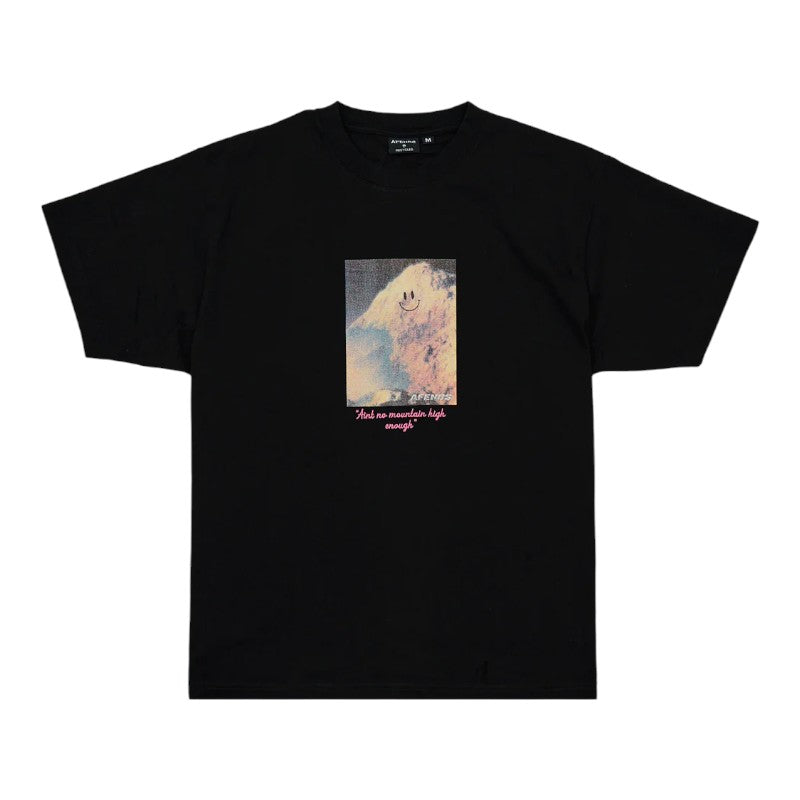 Afends Too High Heavyweight Boxy Tee - Black