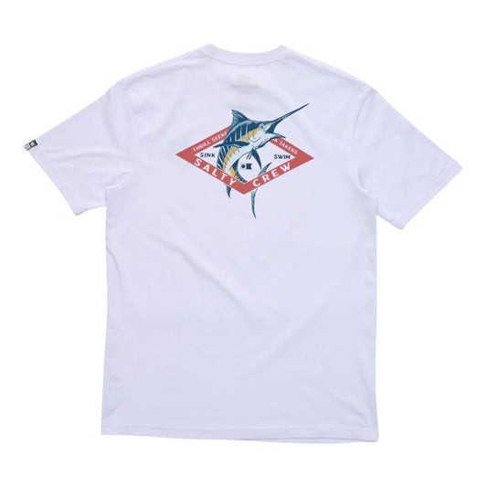 Salty Crew Diamond Tee - White